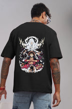 One Piece Luffy Evolution Oversized T-Shirt