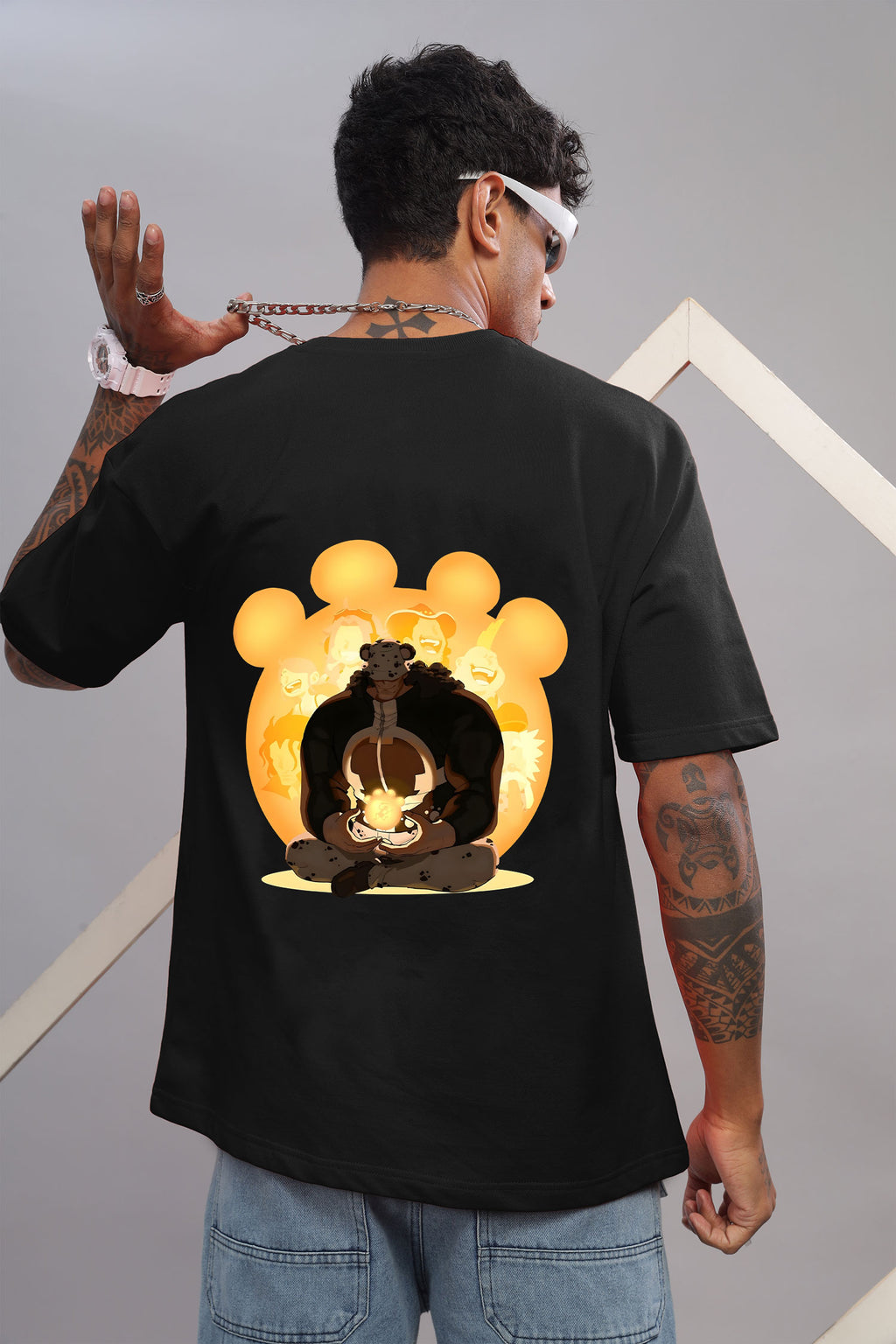 One Piece Bartholomew Kuma "Memories" Oversized T-Shirt