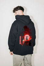 Naruto Shippuden Itachi Uchiha Red Moon Oversized Hoodie