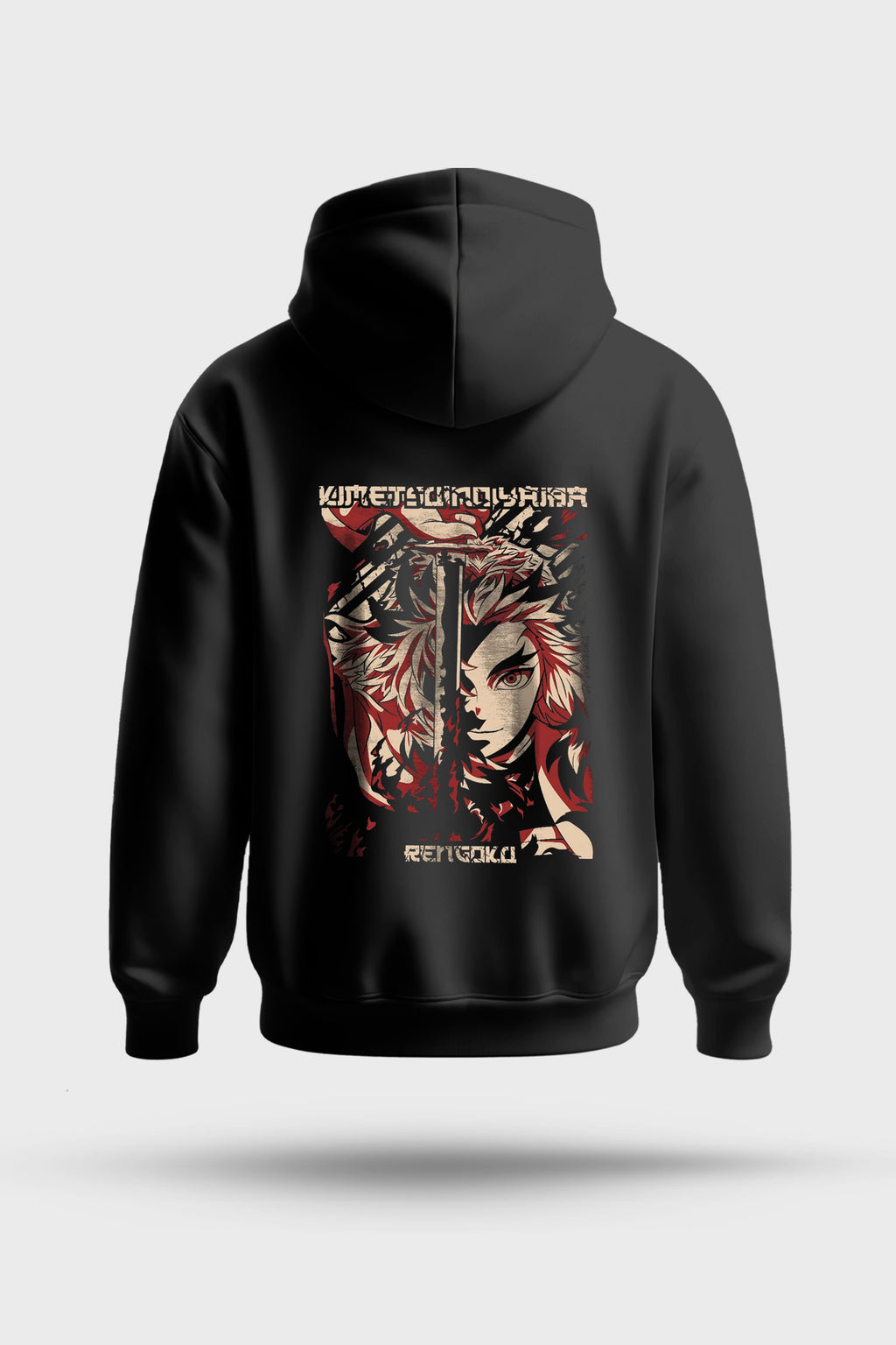 Demon Slayer Kyojuro Rengoku "Flame Hashira" Oversized Hoodie