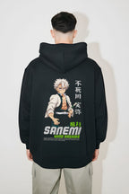 Demon Slayer Sanemi Shinazugawa Oversized Hoodie