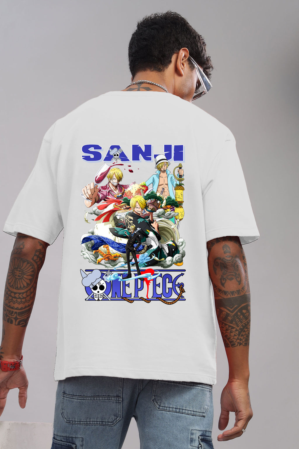 One Piece "Black Leg" Sanji Oversized T-Shirt