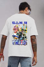One Piece "Black Leg" Sanji Oversized T-Shirt