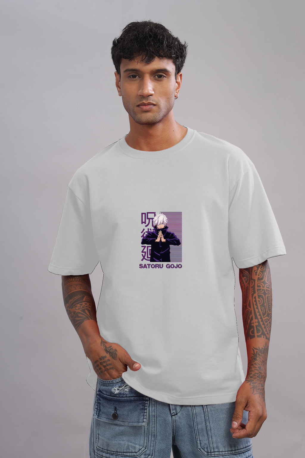 Gojo Satoru "Purple Energy" T-Shirt