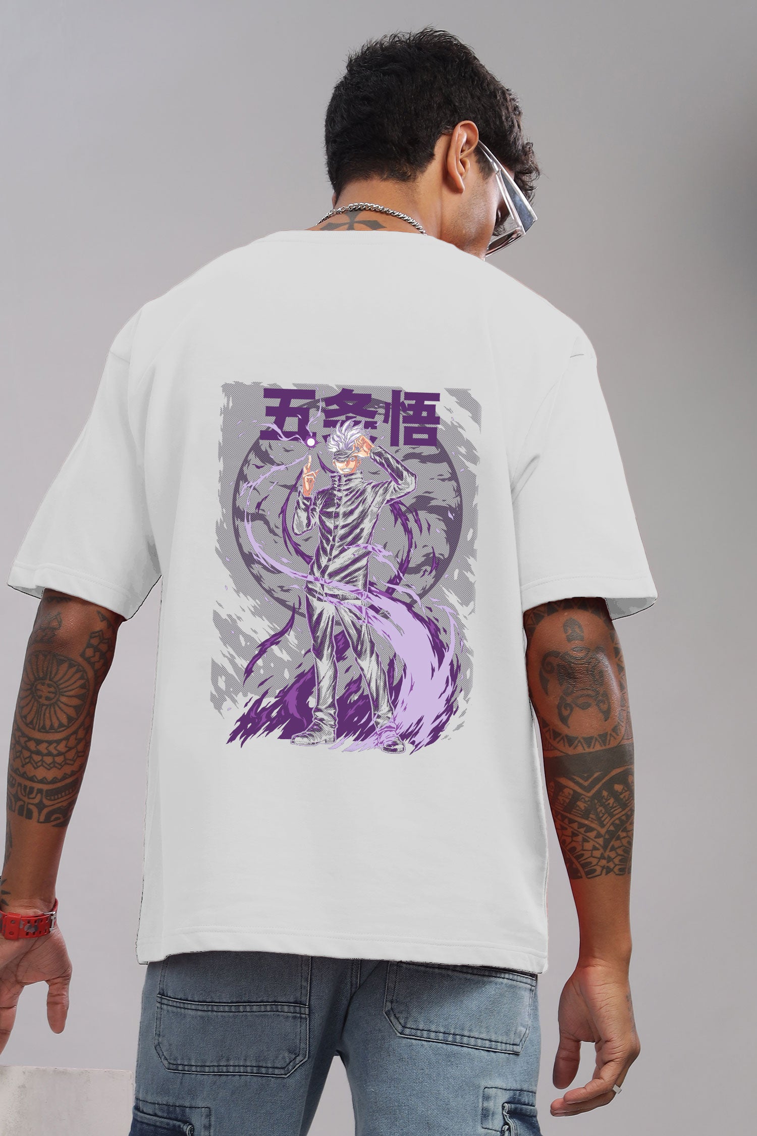 Gojo Satoru "Purple Energy" T-Shirt