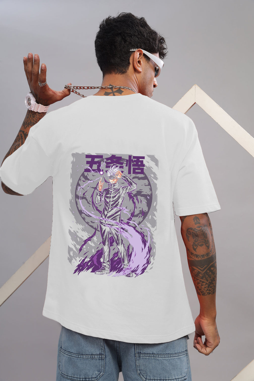 Gojo Satoru "Purple Energy" T-Shirt