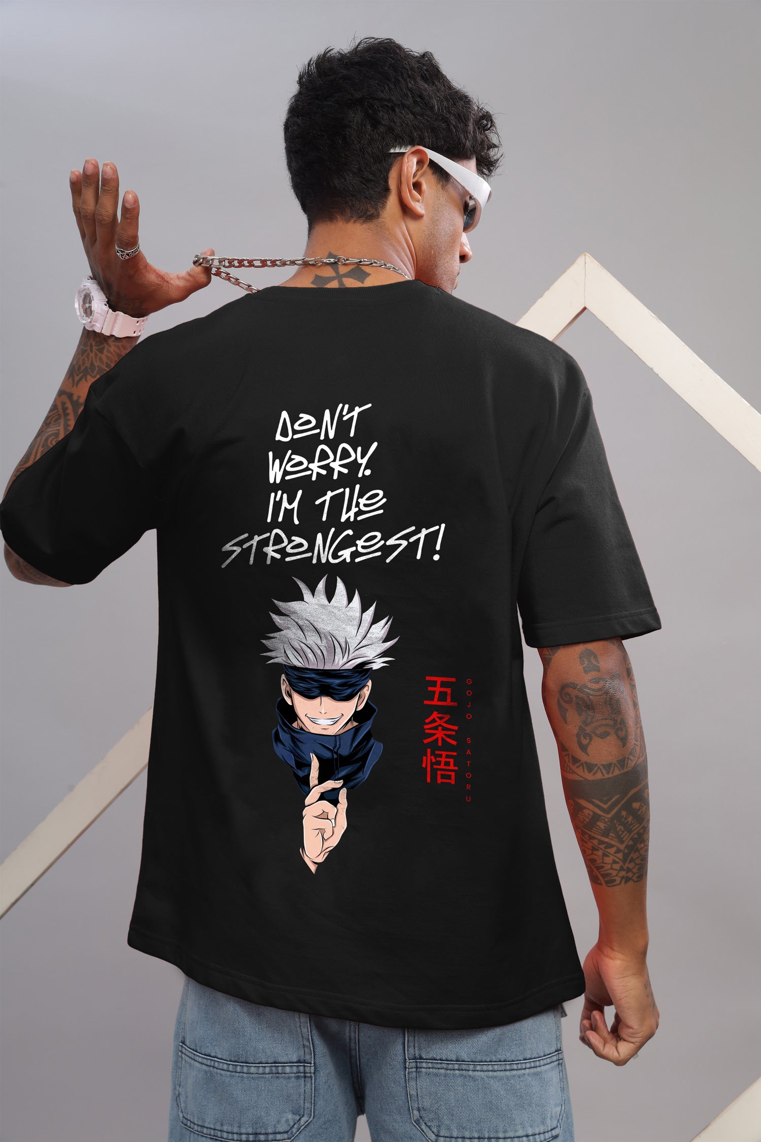 Gojo "The Honored One" Oversized Tee