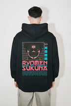 Jujutsu Kaisen Ryomen Sukuna Oversized Hoodie