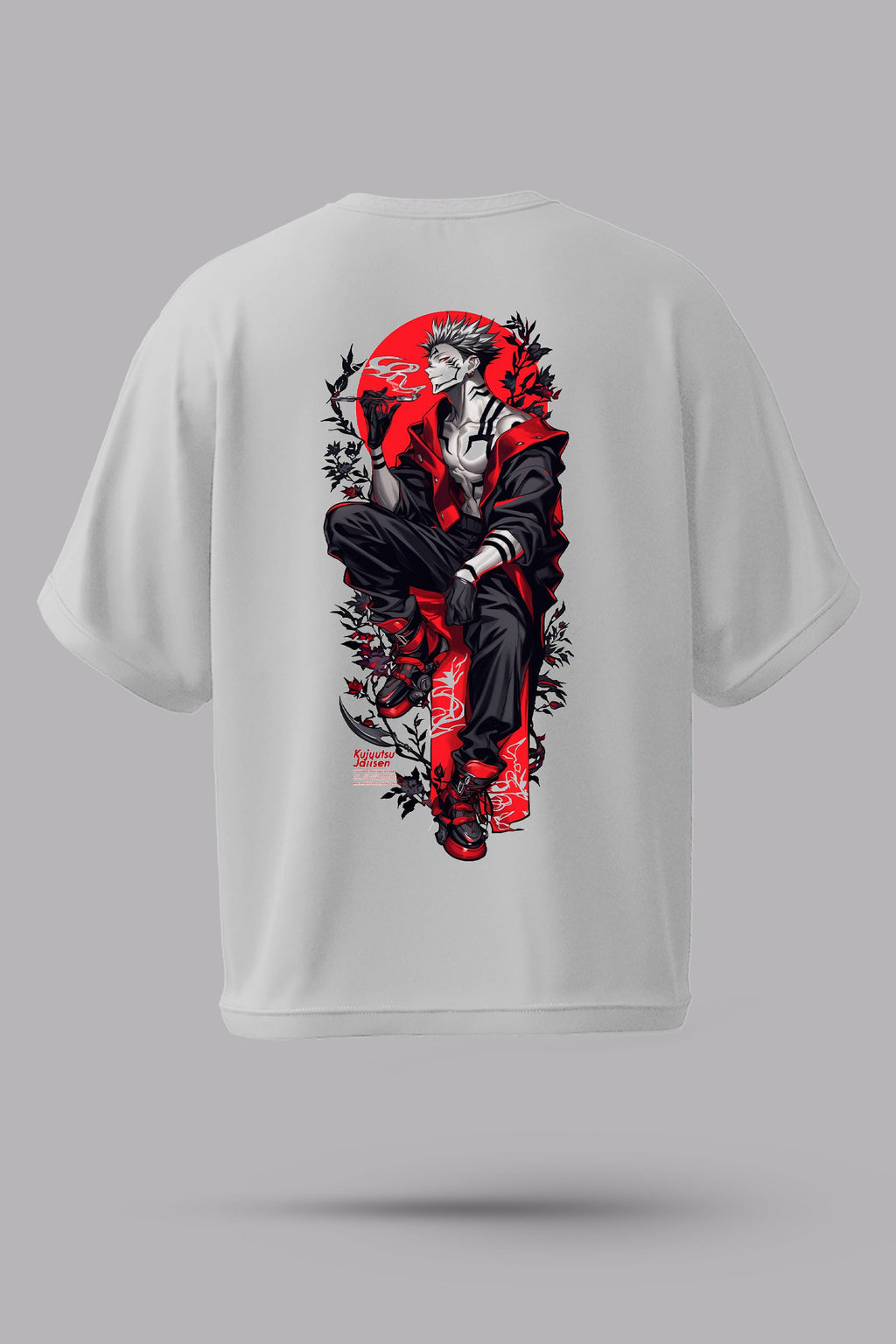 Sukuna Streetwear Style Oversized T-Shirt