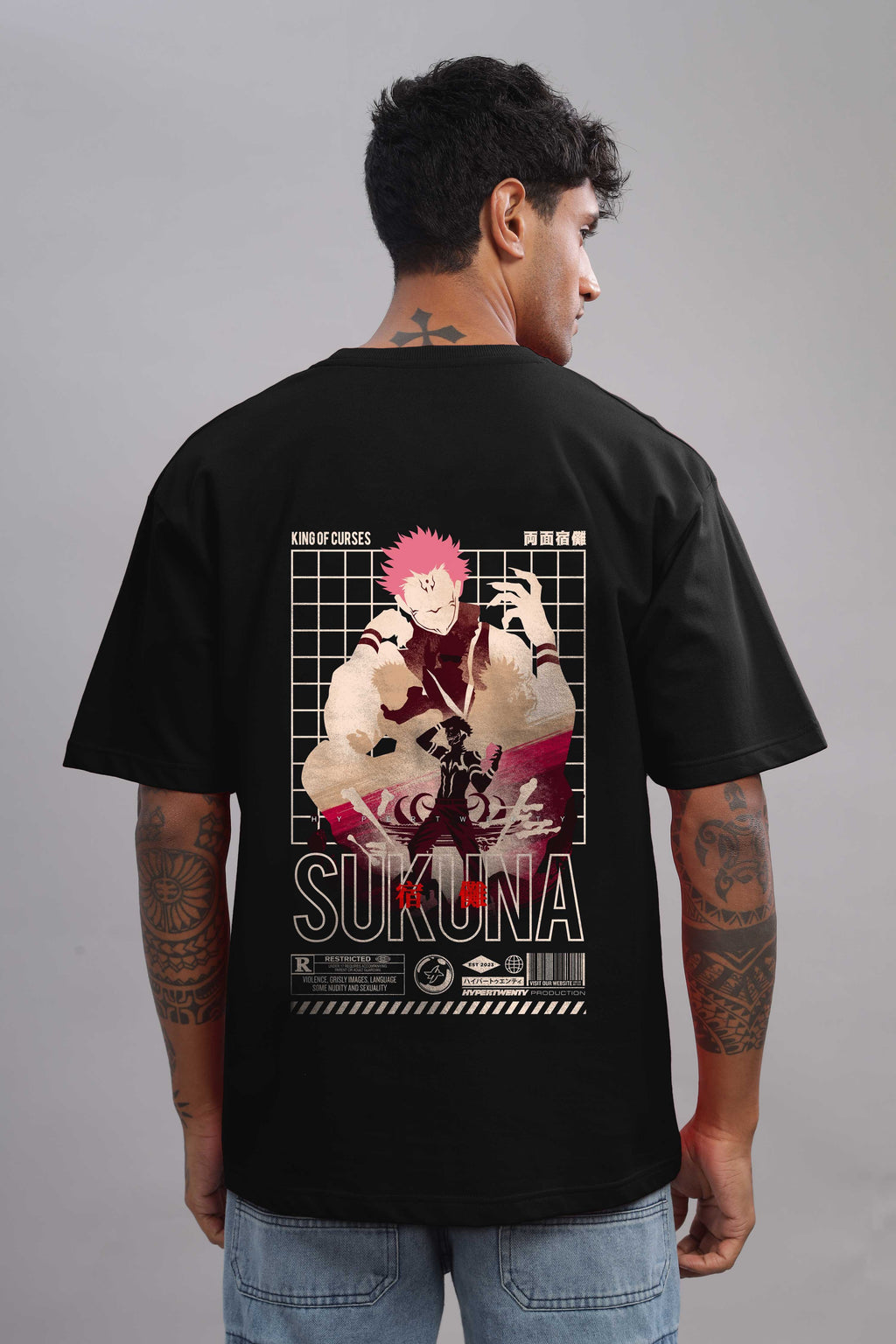 Sukuna "King of Curses" Oversized Tee