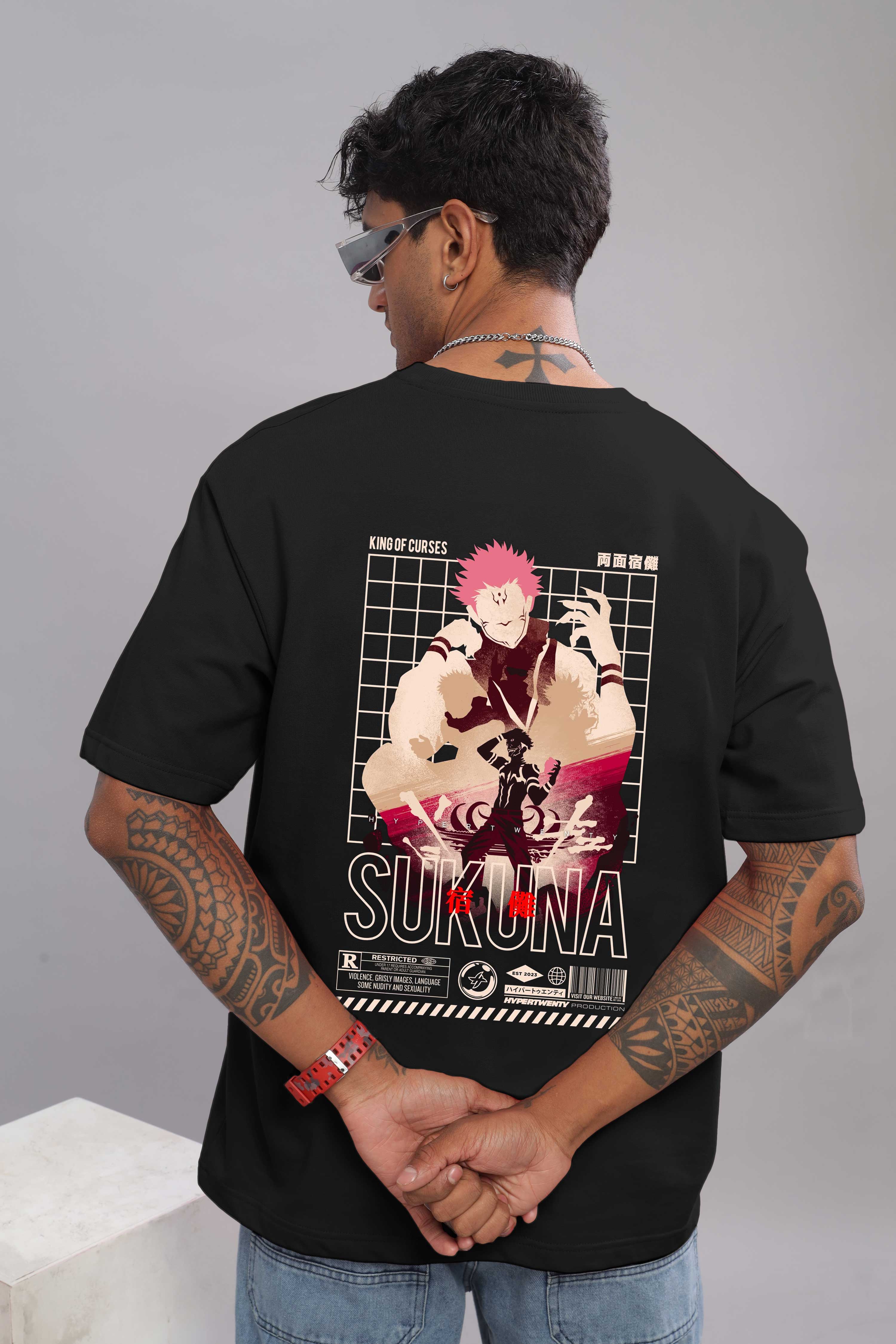 Sukuna "King of Curses" Oversized Tee