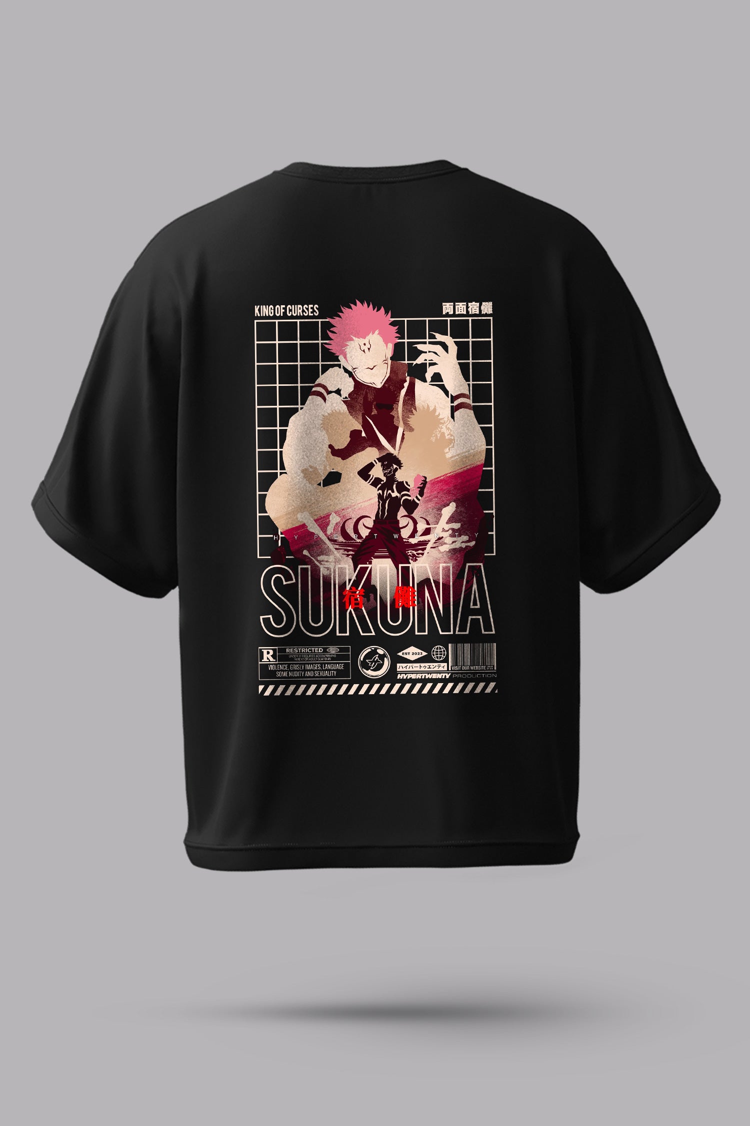 Sukuna "King of Curses" Oversized Tee