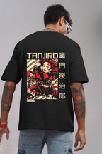Tanjiro Kamado Oversized Anime T-Shirt