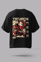 Tanjiro Kamado Oversized Anime T-Shirt