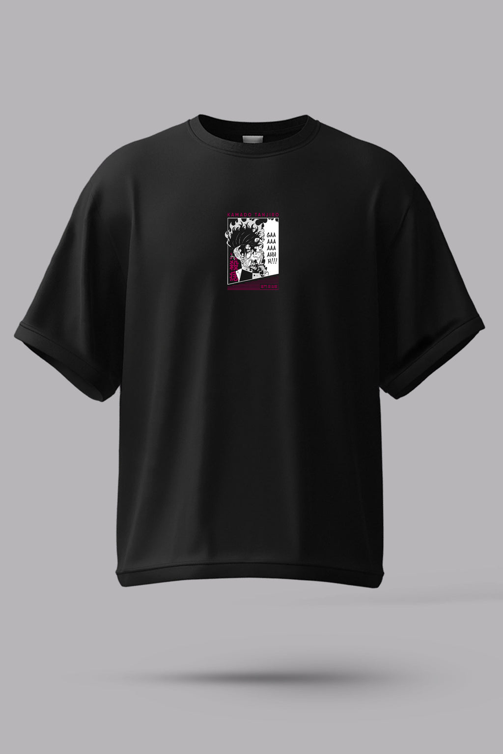 Tanjiro Kamado Oversized Anime T-Shirt