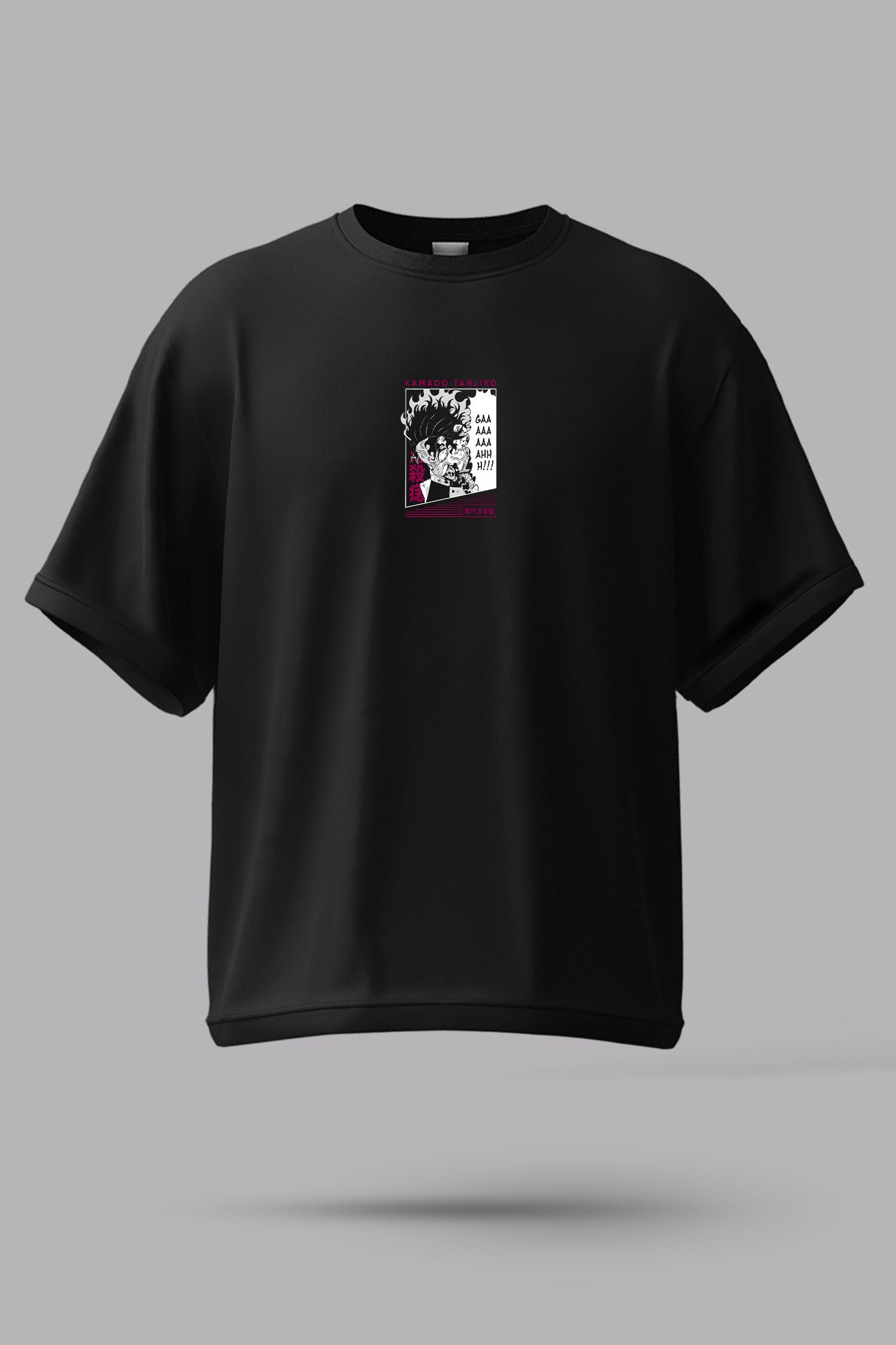 Tanjiro Kamado Oversized Anime T-Shirt