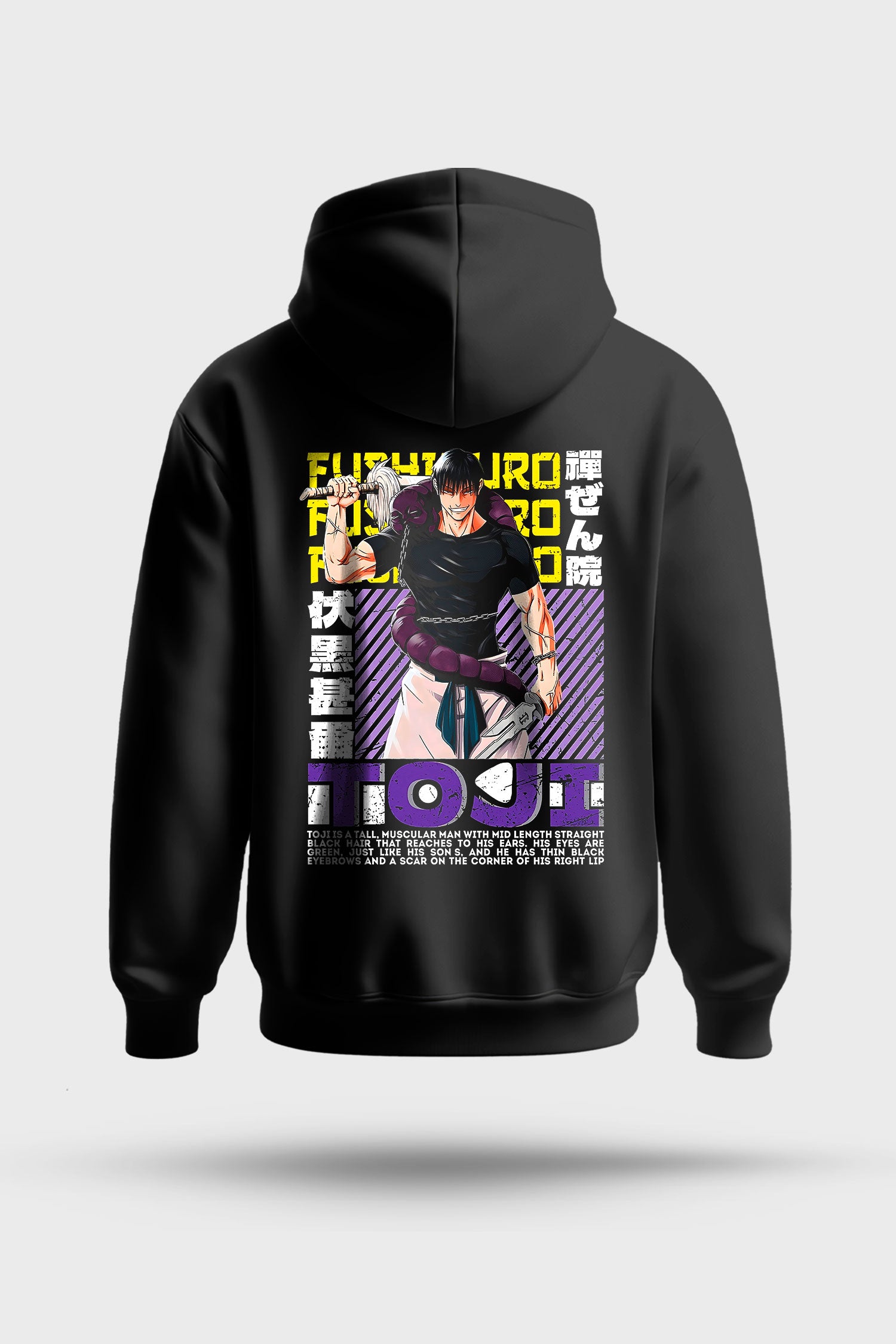 Jujutsu Kaisen Toji Fushiguro Oversized Hoodie