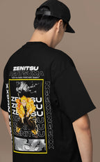 Zenitsu Agatsuma Oversized Anime T-Shirt