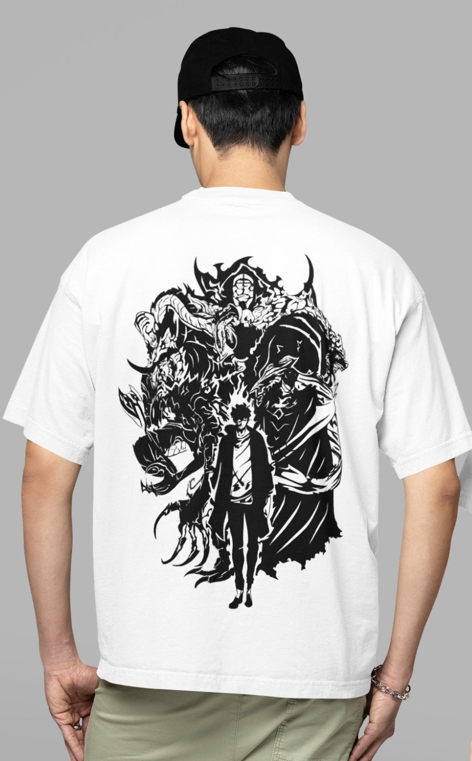 Solo Leveling Oversized Anime T-Shirt