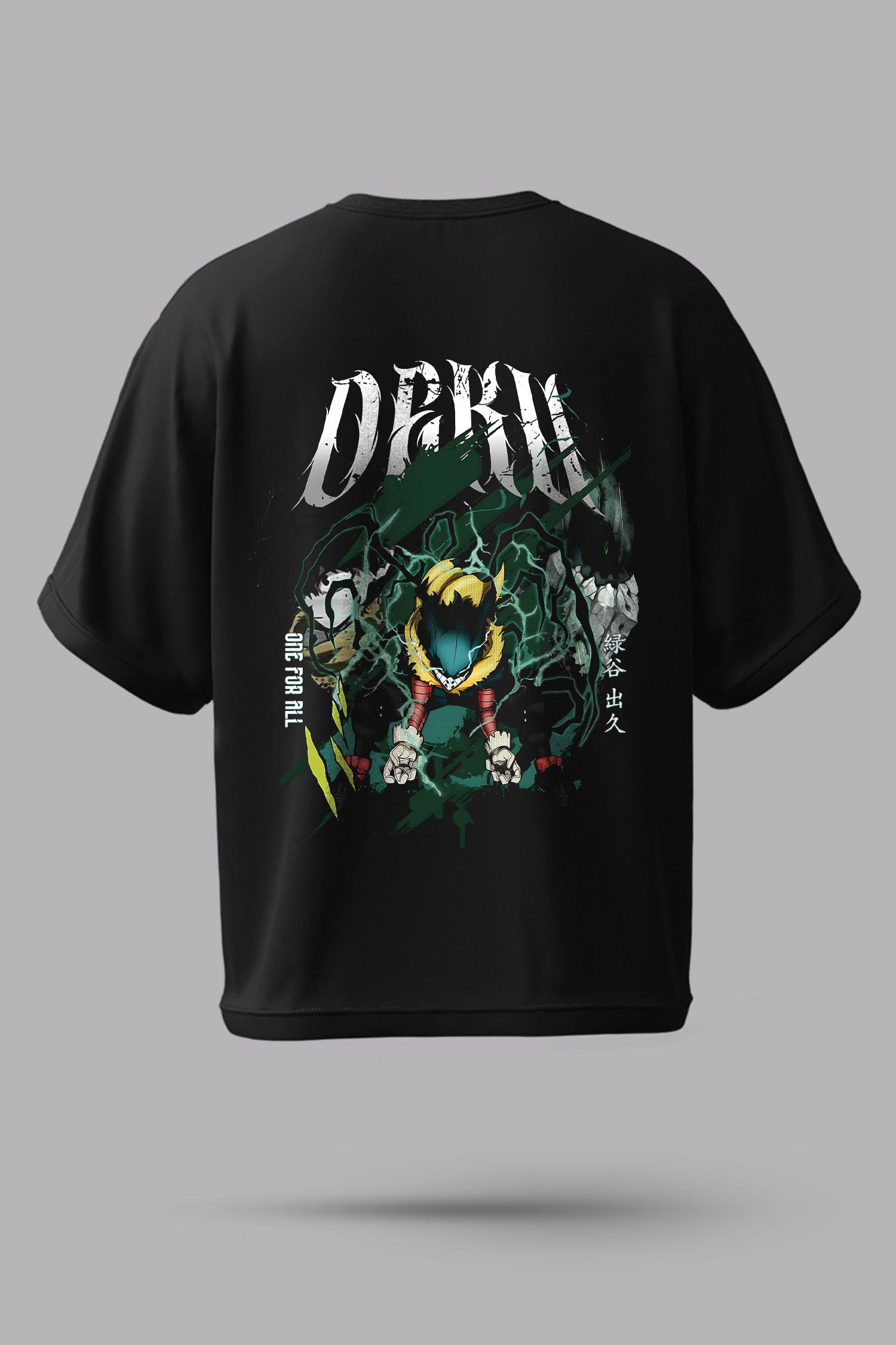 My Hero Academia Dark Deku Oversized T-Shirt