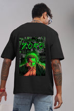 One Piece Zoro Manga Collage Oversized T-Shirt
