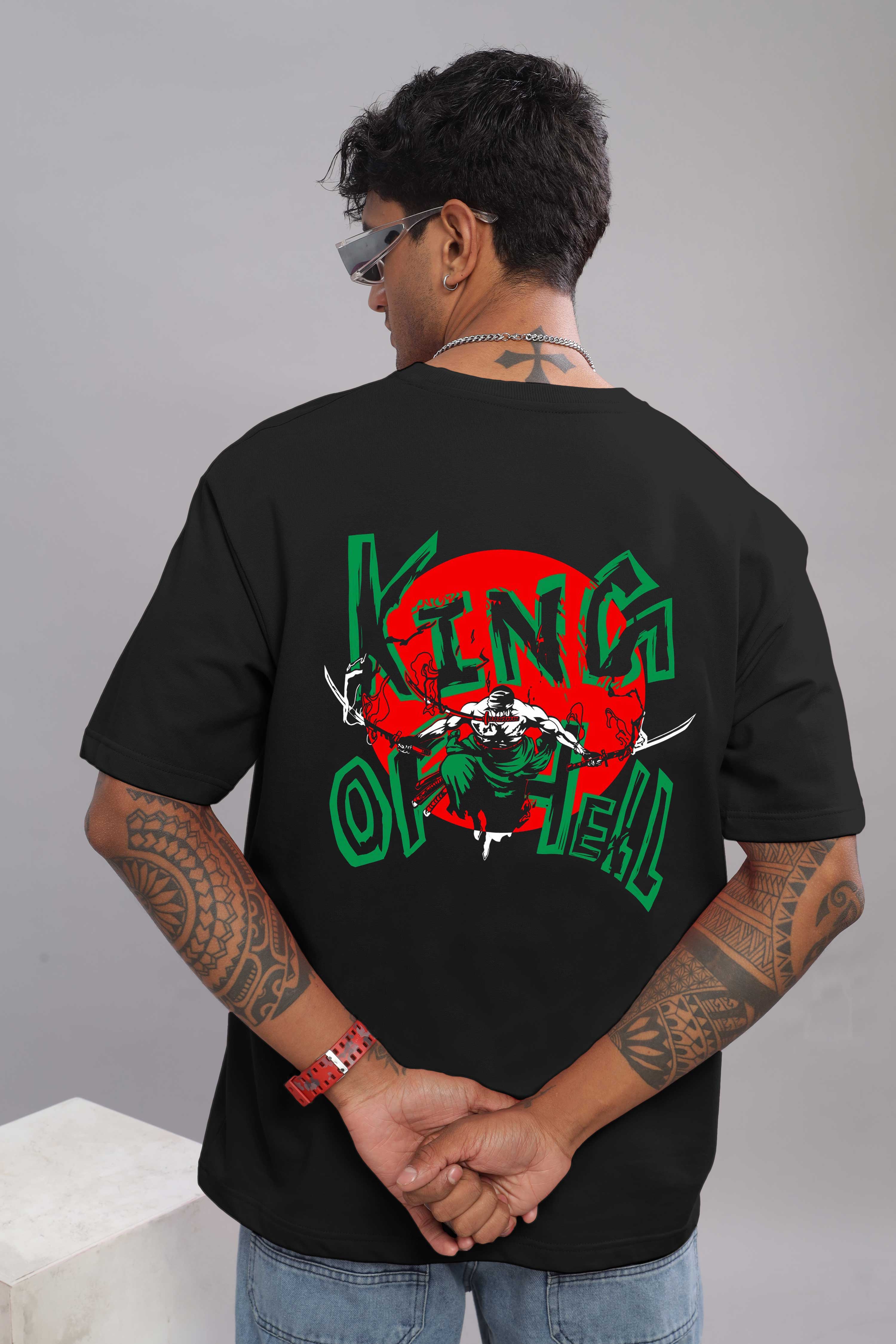 Roronoa Zoro "King of Hell" Oversized Tee