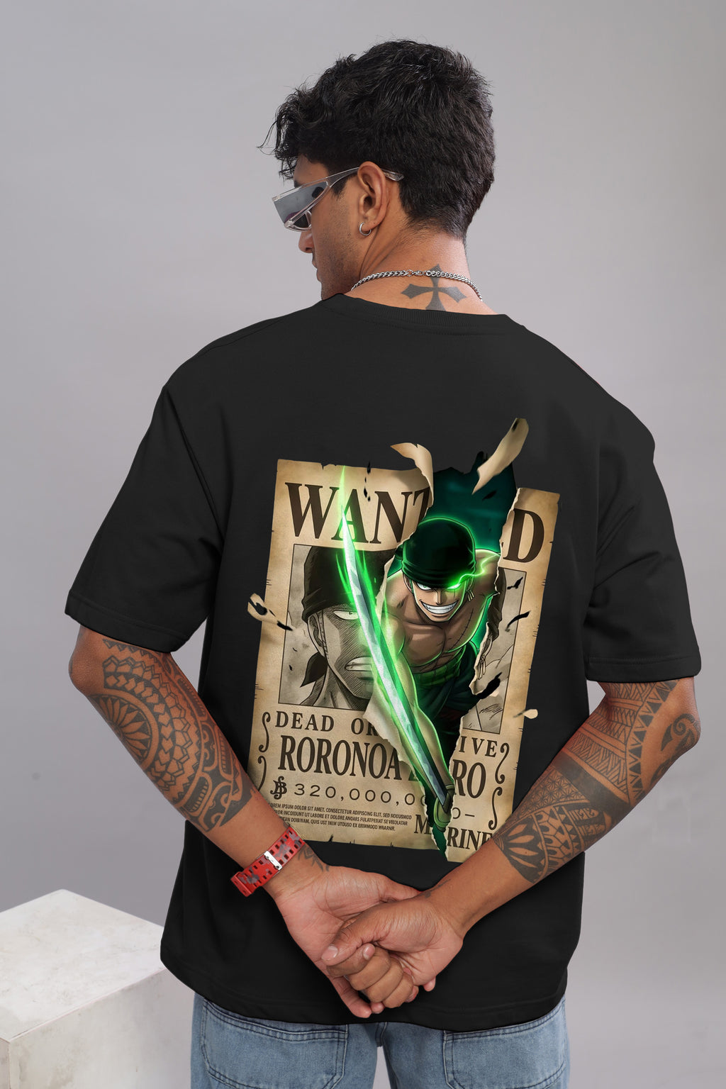 Zoro "Bounty Hunter" Oversized Tee